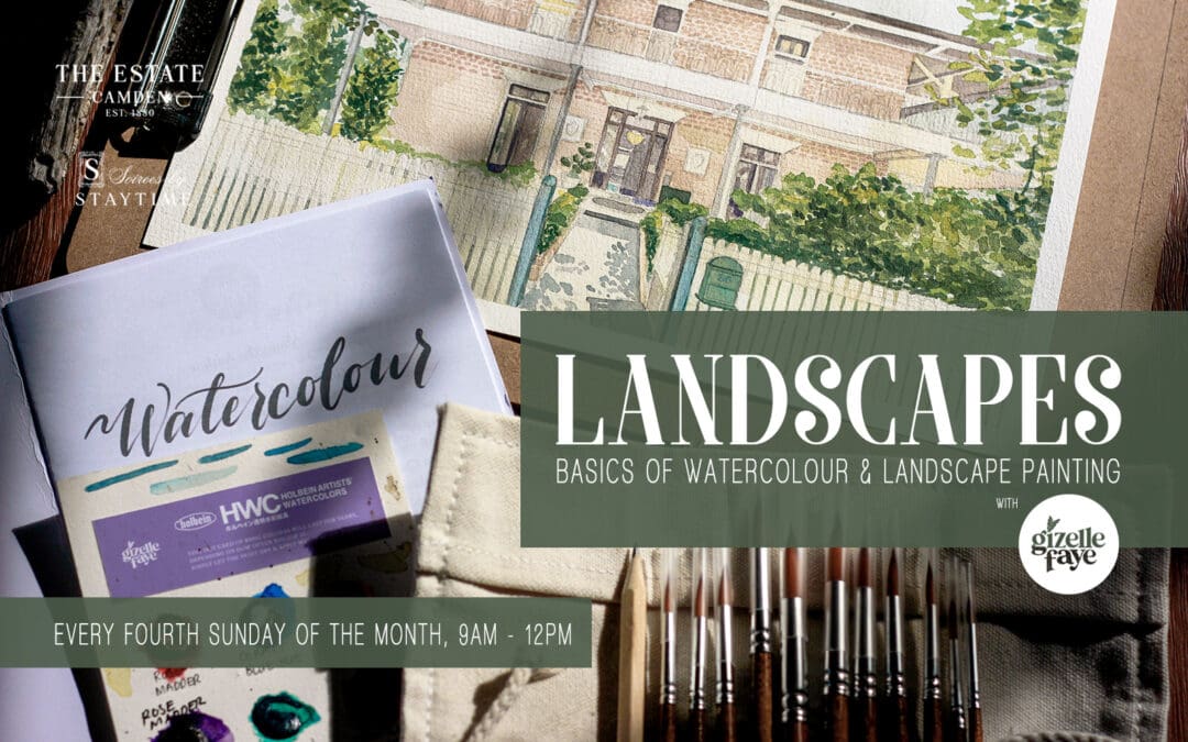 Watercolour & Landscape Painting: Creative Workshop in Camden NSW