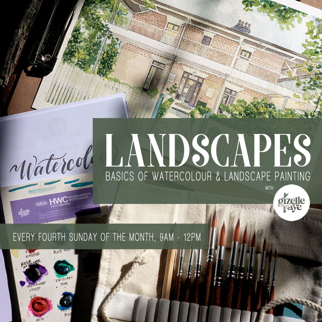 Gizelle Faye Creative Studio The Estate Camden Monthly Art Workshops Watercolour Basics_1080x1080
