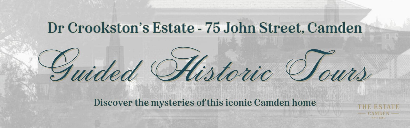 History Tour - Event Create Large Banner - The Estate Camden (1600 x 500 px)